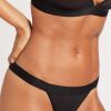 Sieve Thong in Black