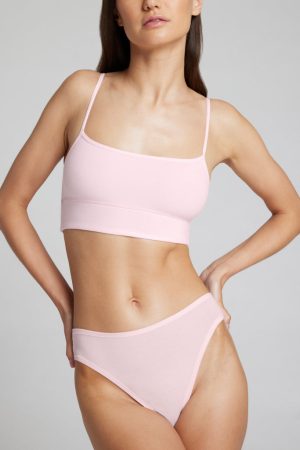 Cloud Cotton Bralette in Puff